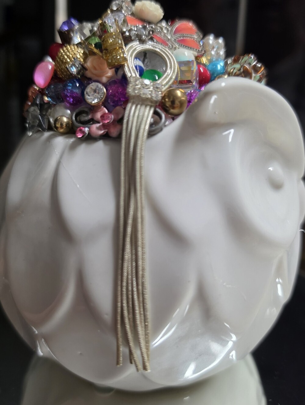 Hand Crafted Jewelry Owl Home Decor - Picture 3 of 7